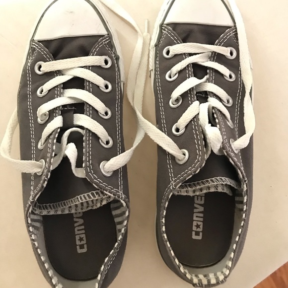 Dark gray converse - Picture 3 of 3